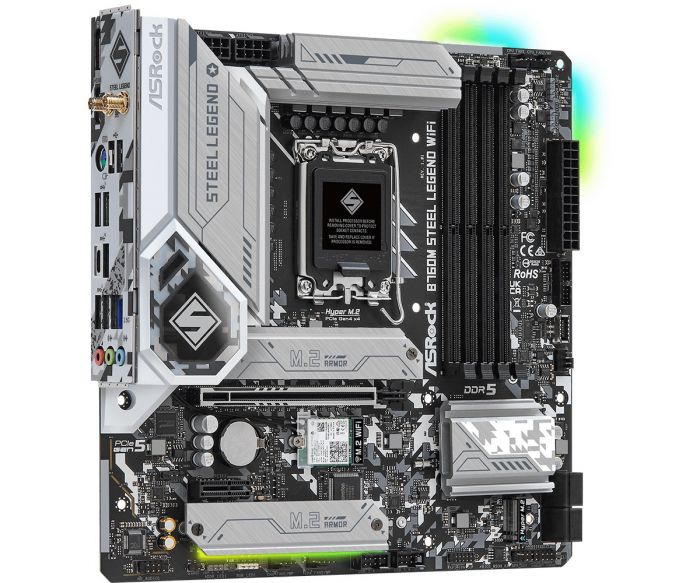 Материнська плата ASRock B760M Steel Legend WiFi Socket 1700