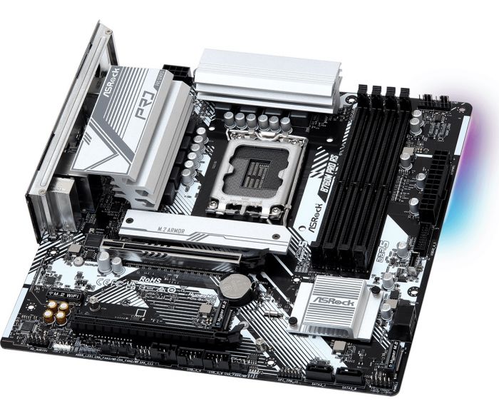 Материнська плата ASRock B760M Pro RS Socket 1700