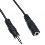 Кабель Piko 3.5 мм - 3.5 мм (M/F), 1.5 м, Black (1283126473937)