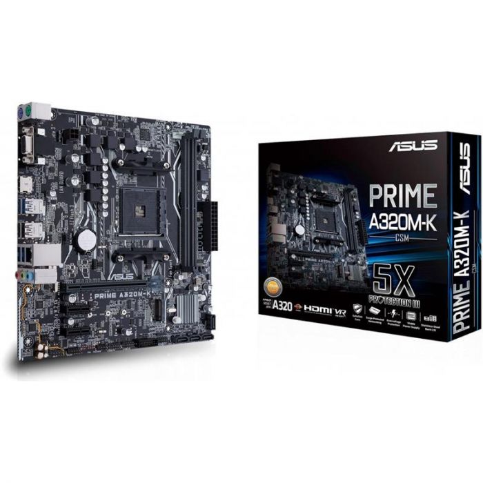 Материнська плата Asus Prime A320M-K/CSM Socket AM4