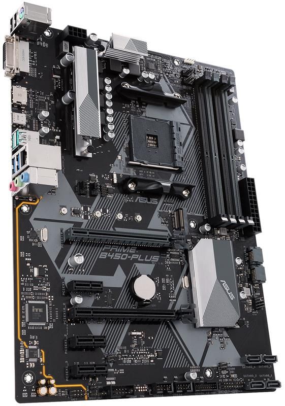 Материнська плата Asus Prime B450-Plus Socket AM4