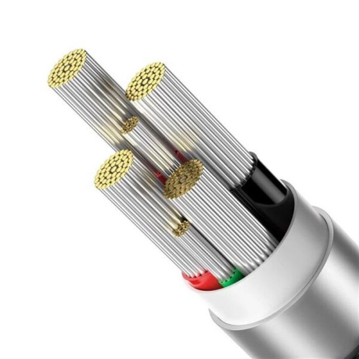 Кабель Baseus Explorer USB-USB Type-C, 5A, 100W, 1м Black (CATS000201)