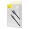 Кабель Baseus Explorer USB-USB Type-C, 5A, 100W, 2м Blue (CATS000303)