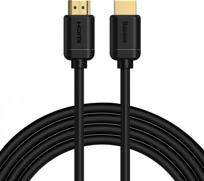 Кабель Baseus High Definition HDMI - HDMI V 2.0, (M/M), 3 м, Black (CAKGQ-C01)