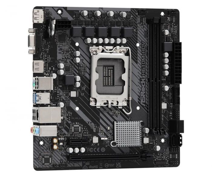 Материнська плата ASRock H610M-HDV Socket 1700