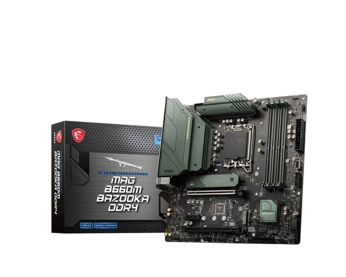 Материнська плата MSI MAG B660M Bazooka DDR4 Socket 1700