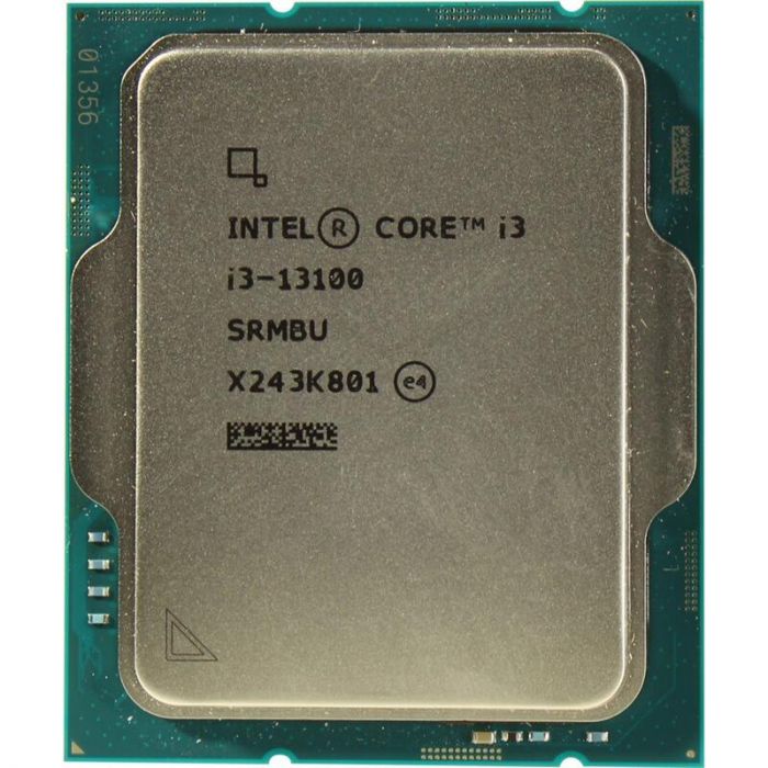 Процесор Intel Core i3 13100 3.4GHz (12MB, Raptor Lake, 60W, S1700) Tray (CM8071505092202)