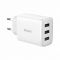Мережевий зарядний пристрій Baseus Compact (3USB, 3.4A) 17W White (CCXJ020102)