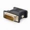 Адаптер Cablexpert DVI A 24+5 pin - VGA 15 pin (M/F), Black (A-DVI-VGA-BK)