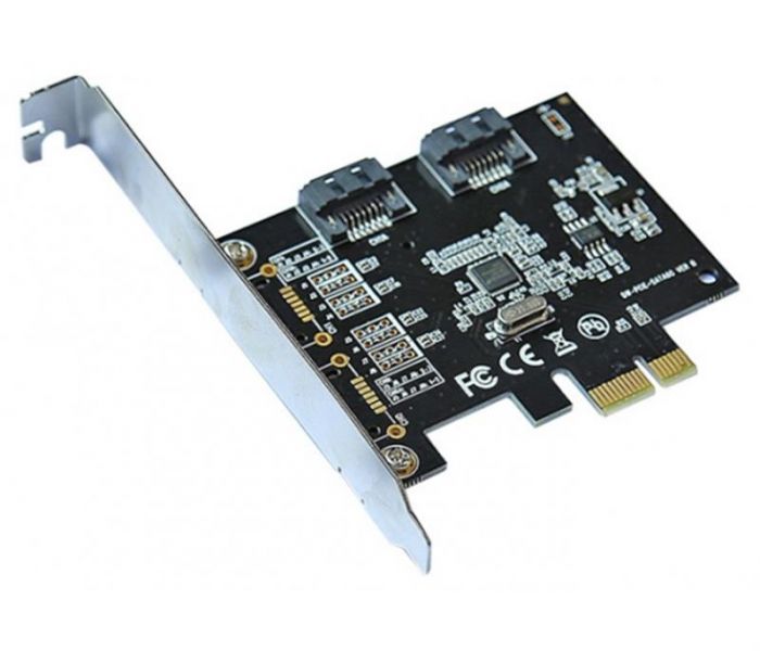 Контролер Voltronic (ASM1061/10271) PCI-E-SATA 3.0, 6Gb/s, 2 порти внутрішніх