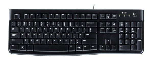 Клавіатура Logitech K120 (920-002506) Black USB