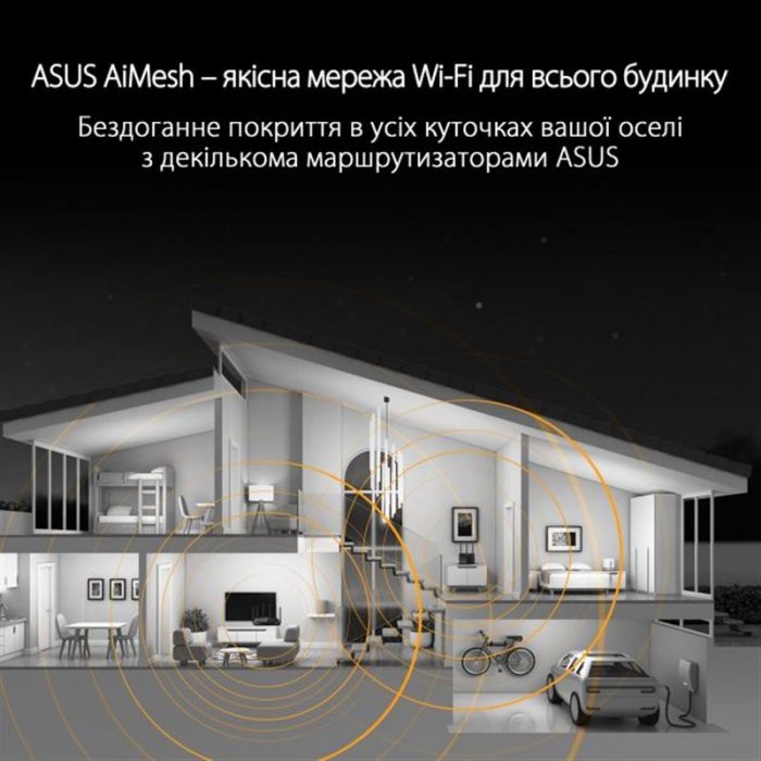 Бездротовий маршрутизатор Asus TUF Gaming TUF-AX6000