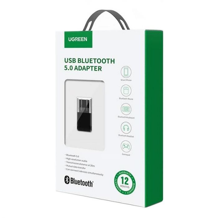 Bluetooth-адаптер Ugreen CM390 Black (80889)