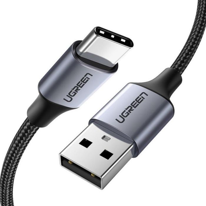 Кабель Ugreen US288 USB - USB-C, 1м, Black (60126)
