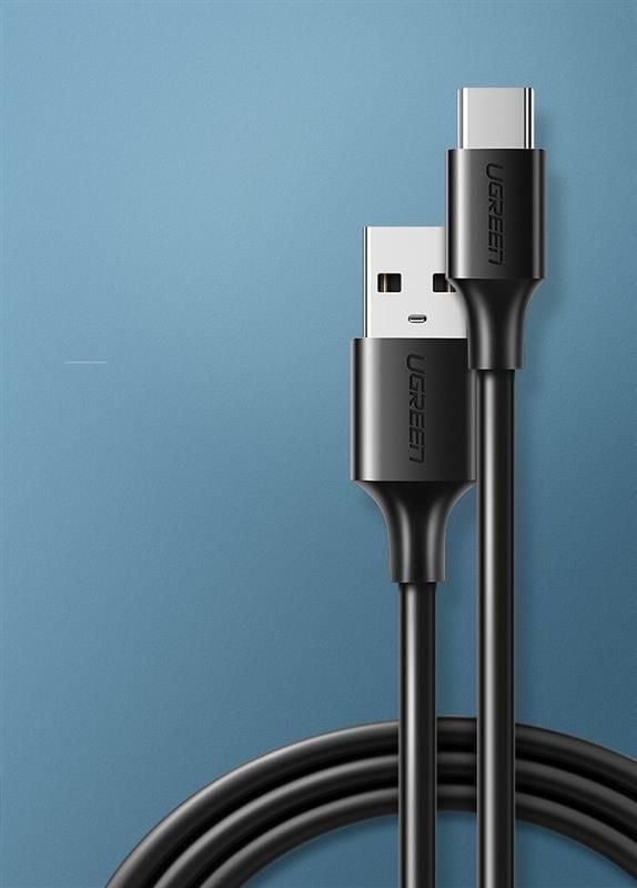 Кабель Ugreen US287 USB - USB Type-C (M/M), 3 м, Black (60826)