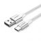 Кабель Ugreen US288 USB - USB Type-C (M/M), 1.5 м, White (60132)