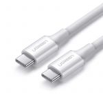 Кабель Ugreen US300 USB-C - USB-C, 2м, White (60552)