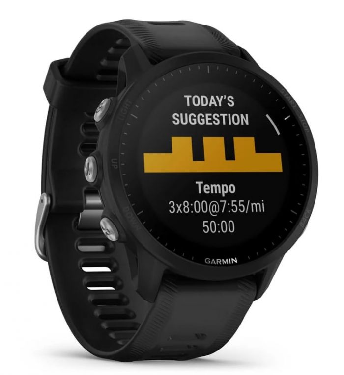 Смарт-годинник Garmin Forerunner 955 Solar Black (010-02638-00)