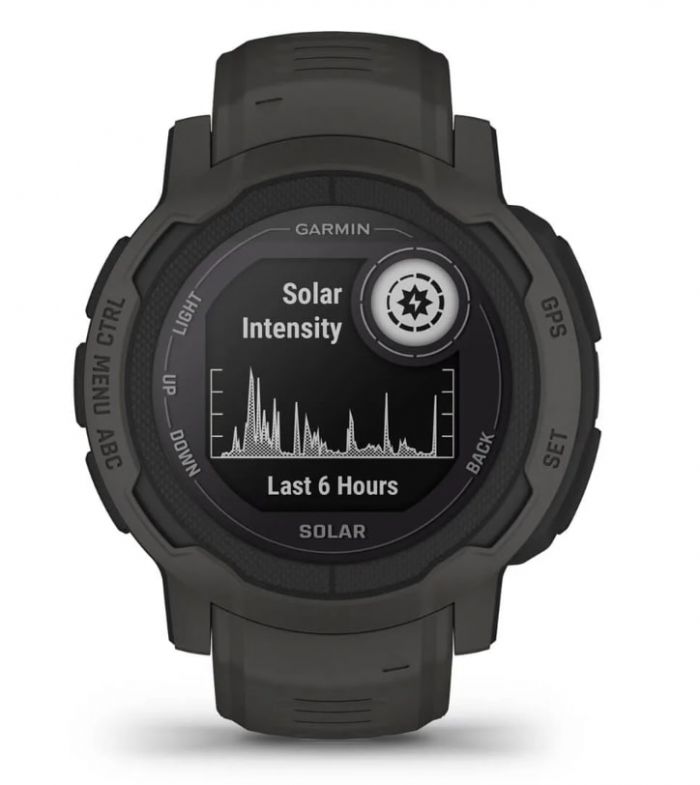 Смарт-годинник Garmin Instinct 2 Solar Graphite Gray (010-02627-00)