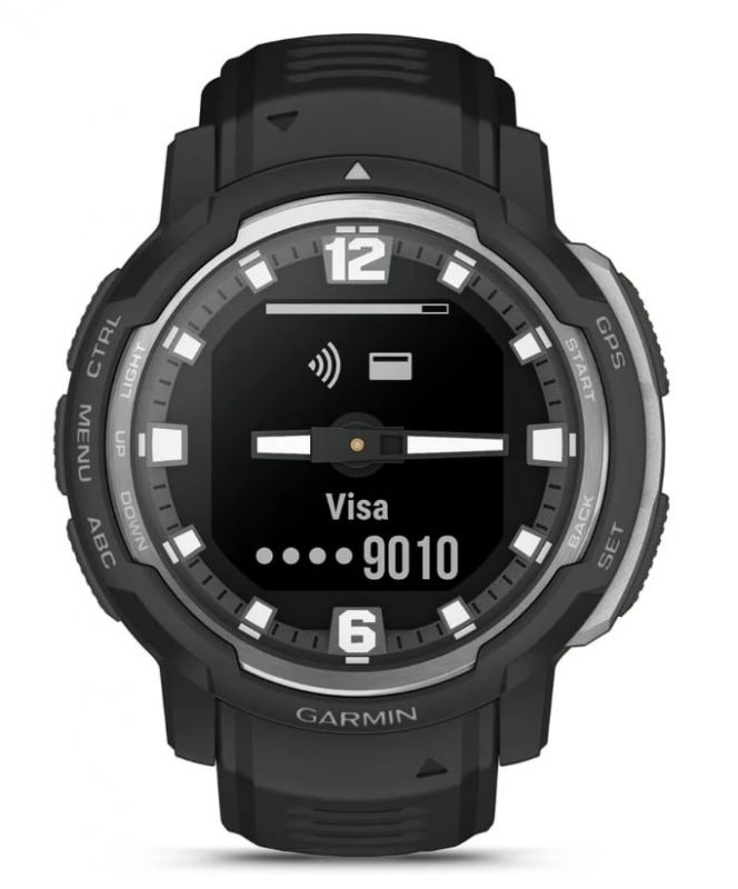 Смарт-годинник Garmin Instinct Crossover Black (010-02730-03)