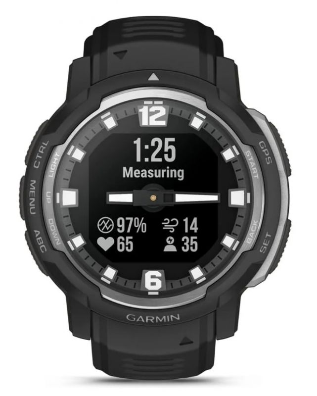 Смарт-годинник Garmin Instinct Crossover Black (010-02730-03)