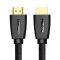 Кабель Ugreen HD118 HDMI - HDMI V 2.0 (M/M), 3 м, Black (40411)