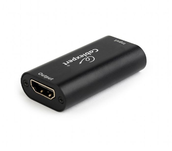 Ретранслятор Cablexpert HDMI - HDMI, (F/F), Black (DRP-HDMI-02)