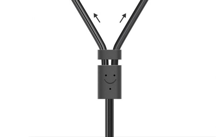 Кабель Ugreen AV102 3.5 мм - 2xRCA (M/M), 5 м, Black (10513)