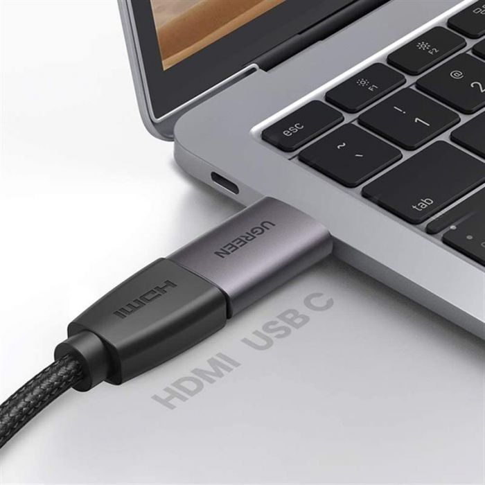 Адаптер Ugreen US320 USB Type-C - HDMI, Space Gray (70450)