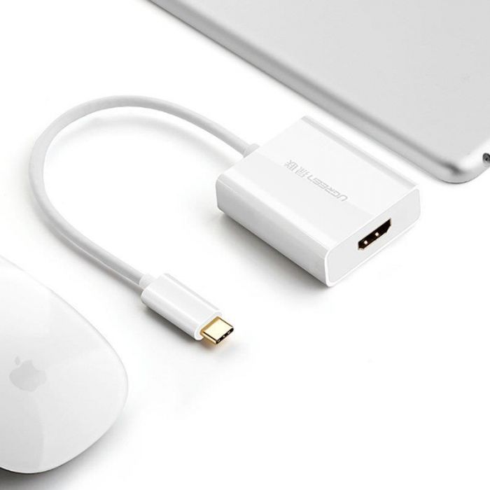 Адаптер Ugreen USB Type-C - HDMI, White (40273)