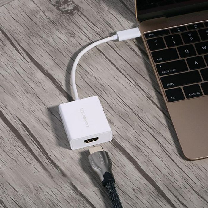 Адаптер Ugreen HDMI - USB Type-C (F/M), White (40273)