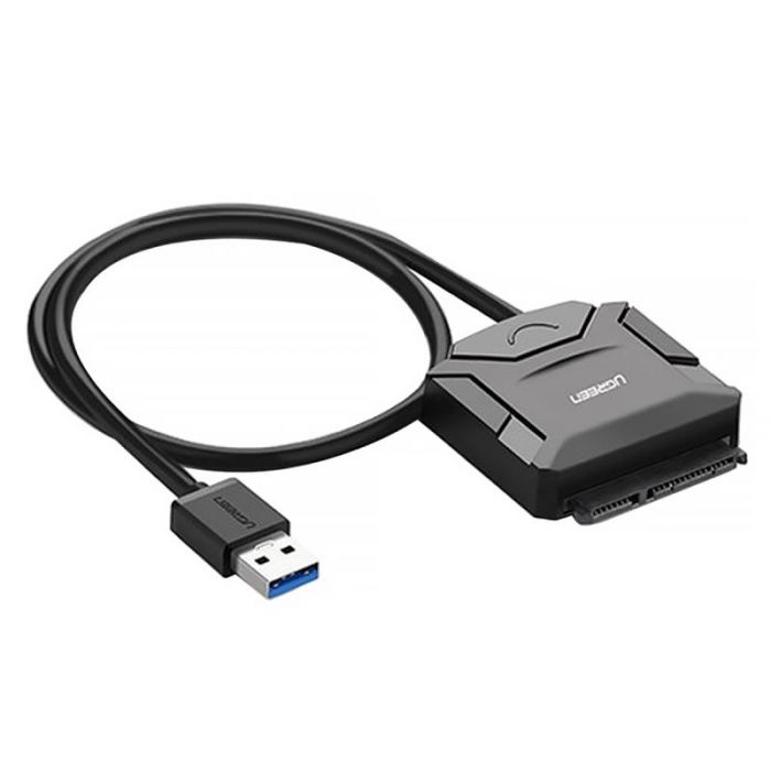 Адаптер Ugreen CR108 USB-С-1xSATA Black (20611)