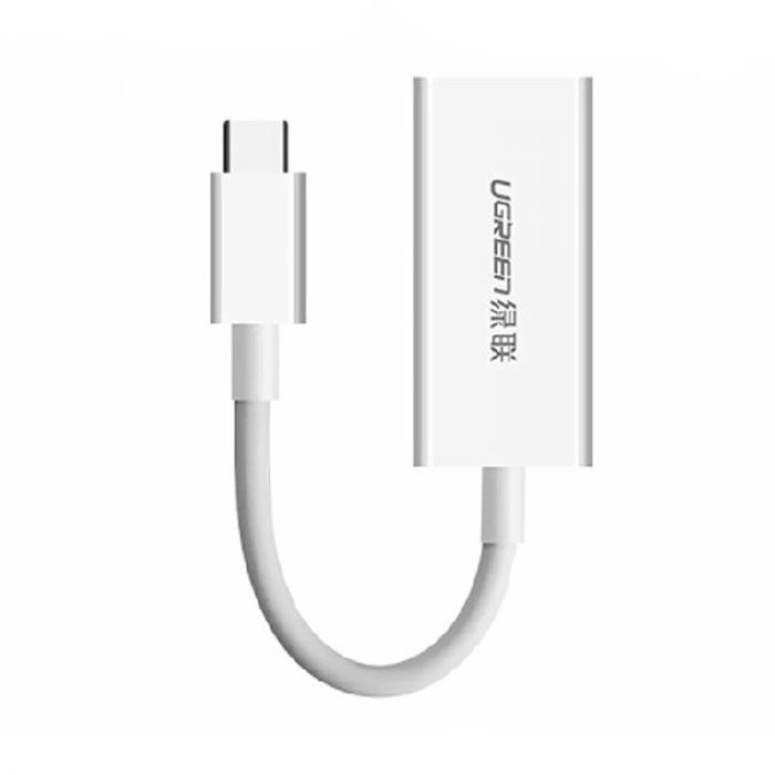 Адаптер Ugreen MM130 USB Type-C - DisplayPort, Gray (40372)