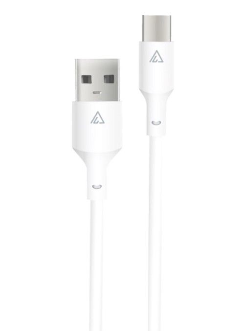 Кабель ACCLAB PwrX USB-USB Type-C 1.2 м 30W White (1283126559532)