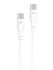 Кабель ACCLAB PwrX USB Type-C-USB Type-C 1.2 м 60W White (1283126559563)