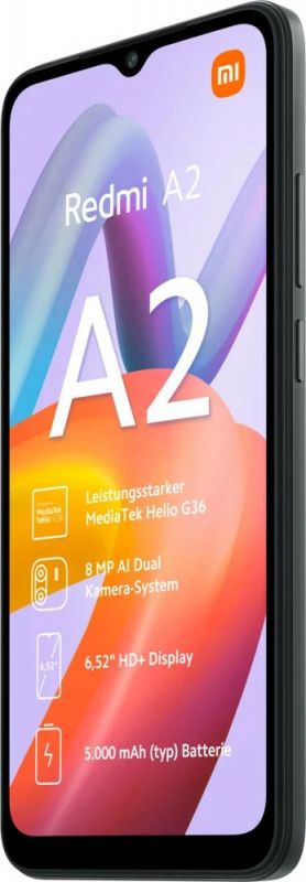 Смартфон Xiaomi Redmi A2 2/32GB Dual Sim Black