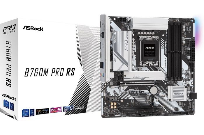 Материнська плата ASRock B760M Pro RS Socket 1700