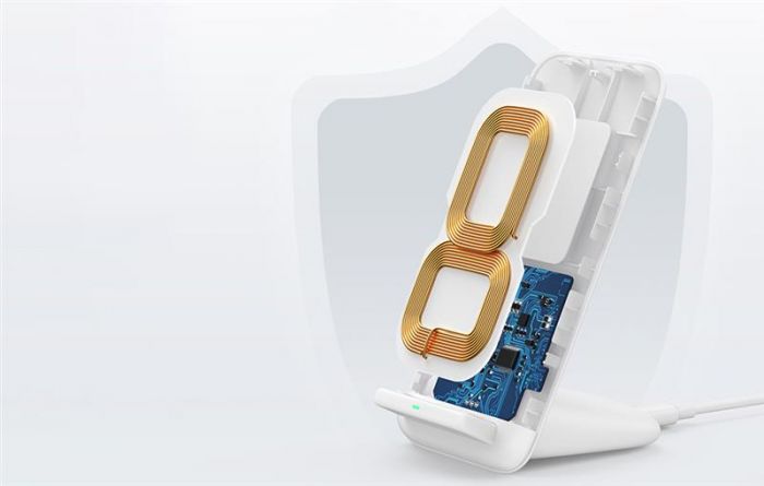 Бездротовий зарядний пристрій Ugreen CD221 White (80576)