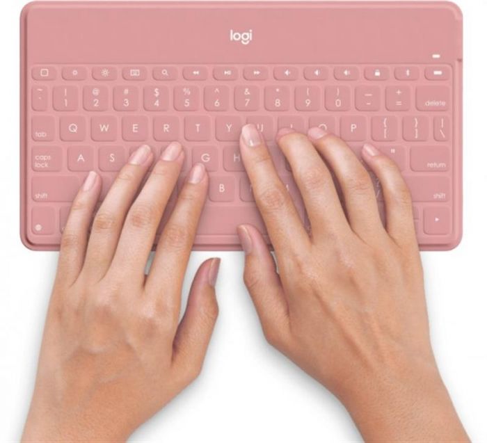 Клавiатура Logitech Keys-To-Go Blush Pink (920-010059)