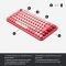 Клавiатура бездротова Logitech Pop Wireless Heartbreaker Rose (920-010737)