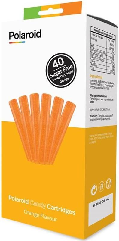 Набір картриджів для 3D-ручки Polaroid Candy Pen, Orange, 40 штук (PL-2506-00)