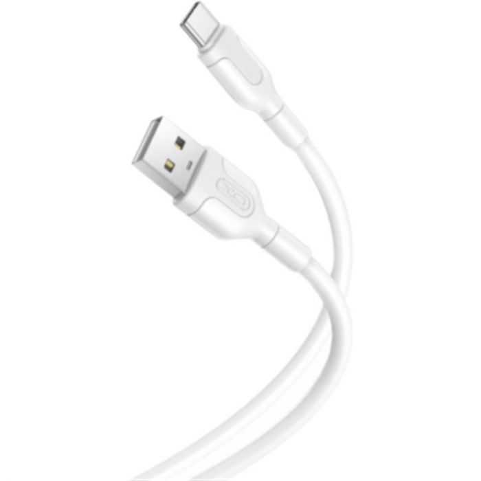 Кабель XO NB212 USB - USB Type-C (M/M), 2.1 A, 1 м, White (XO-NB212c-WH)