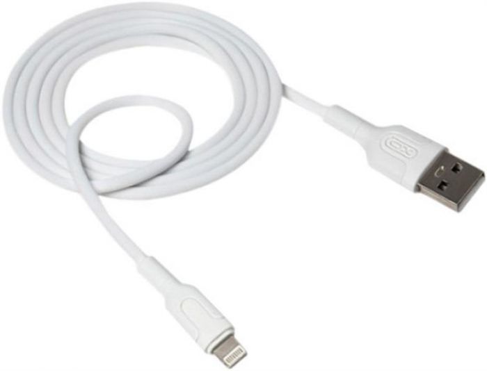 Кабель XO NB212 USB-Lightning 2.1A 1м White (XO-NB212i-WH)