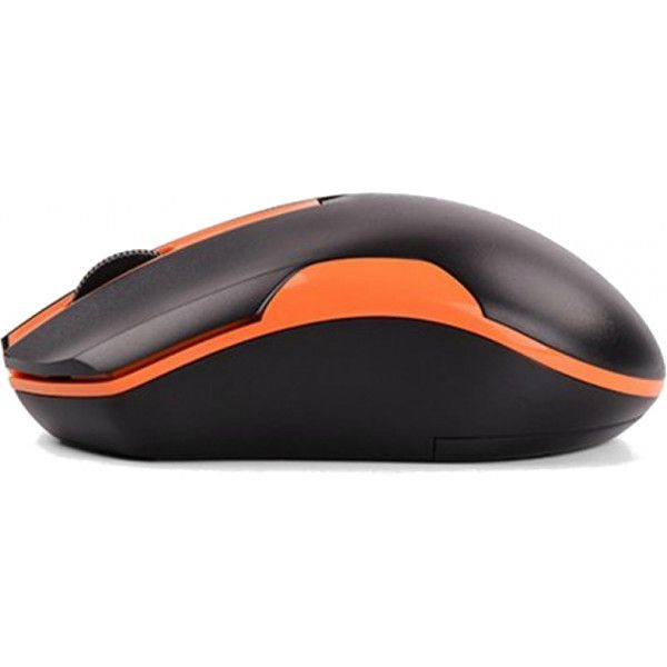 Миша бездротова A4Tech G3-200N Black/Orange USB V-Track