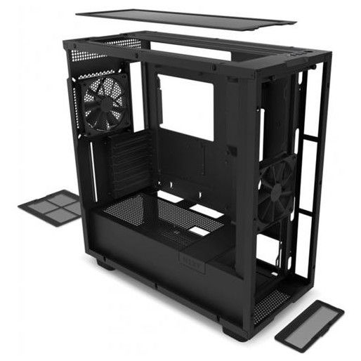 Корпус NZXT H7 Black (CM-H71BB-01) без БЖ