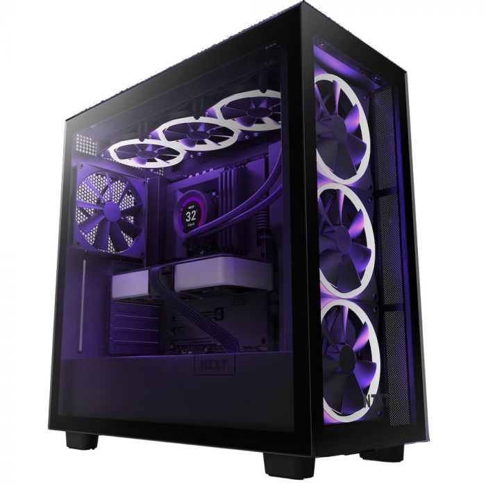 Корпус NZXT H7 Elite Black (CM-H71EB-01) без БЖ