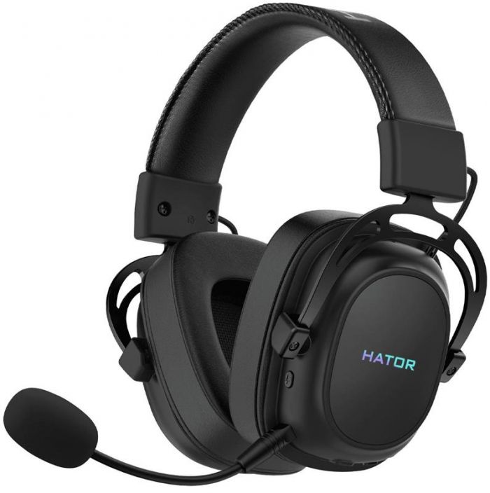 Гарнiтура Hator Hypergang 7.1 Wireless Black (HTA-850)