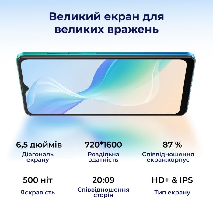 Смартфон Oscal C30 Pro 4/64GB Dual Sim Blue