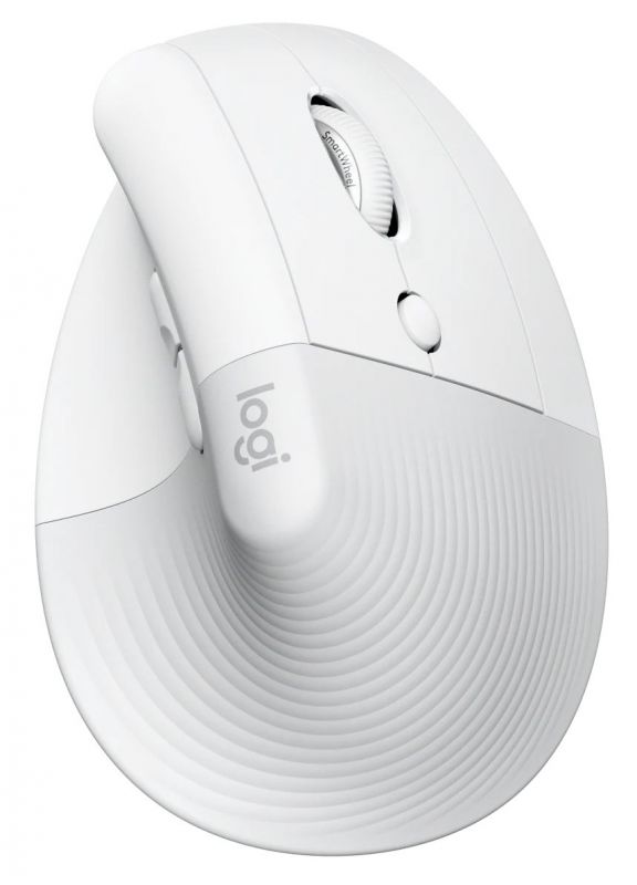 Мишка бездротова Logitech Lift Bluetooth Vertical Ergonomic (910-006496) White USB