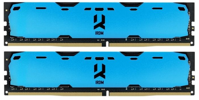 Модуль пам`ятi DDR4 2x4GB/2400 GOODRAM Iridium Blue (IR-B2400D464L15S/8GDC)